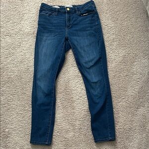 Universal Thread Women's Dark Blue Skinny Jeans